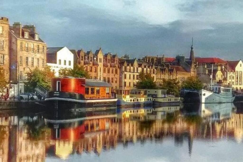 My Waterfront Apartment, Views Over Water Of Leith Единбург Екстер'єр фото